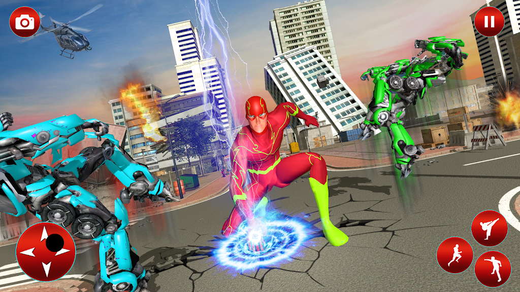 Grand Robot Speed Hero Screenshot 2 