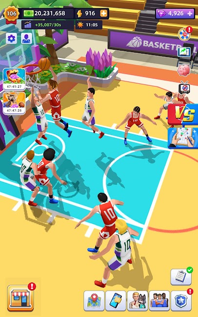 Idle Basketball Arena Tycoon Screenshot 5 