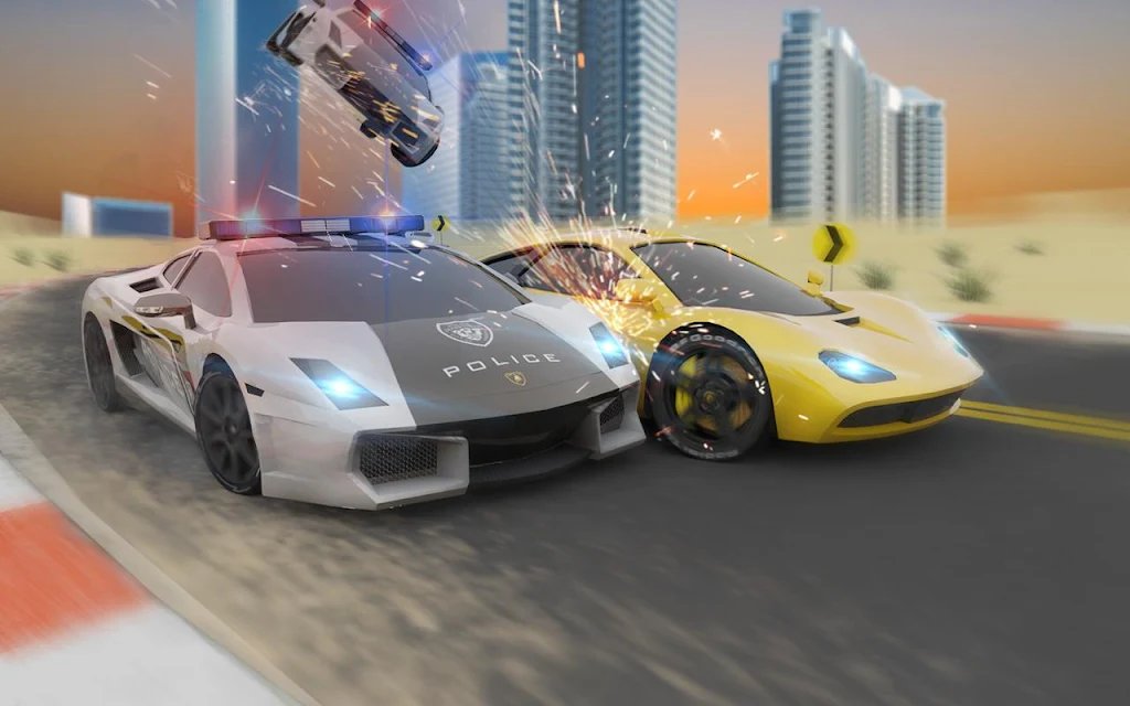 Miami Police Chase: Death Race Super Car Screenshot 3 