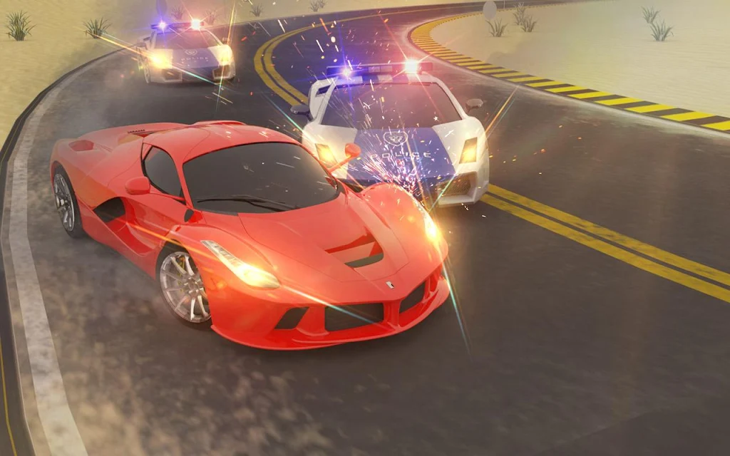 Miami Police Chase: Death Race Super Car Screenshot 1