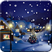 Snow Night City live wallpaper APK