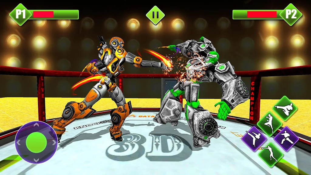 Robot Ring Battle Fighting Are Screenshot 2