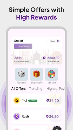 Earn money online cash Rupiyo Screenshot 3 