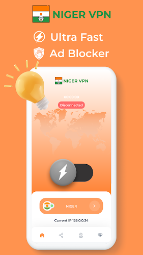 Niger VPN - Fast Private Proxy Screenshot 2