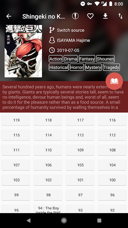 Manga Geek- Best Free Manga Comic Reader Screenshot 3