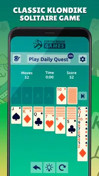 Solitaire - Best Klondike Solitaire Card Game Screenshot 1 