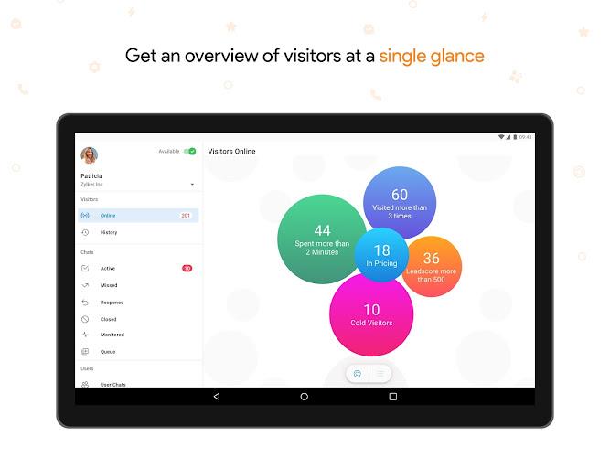 Zoho SalesIQ - Live Chat App Screenshot 8