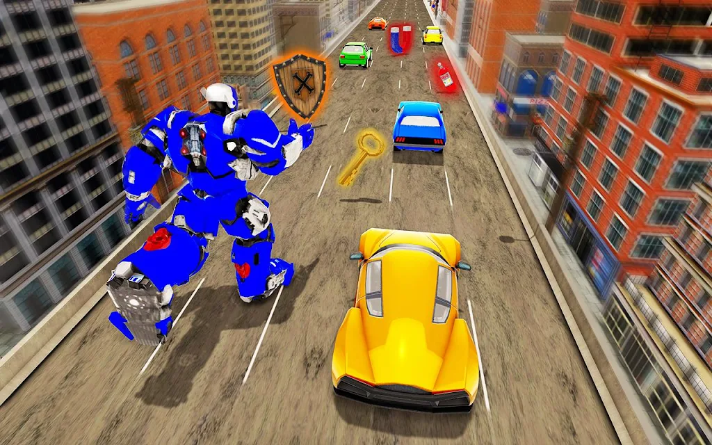 Speed Robot Highway Racing Screenshot 3 