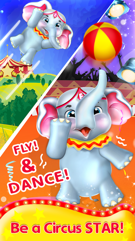 Baby Elephant - Circus Star Screenshot 1 