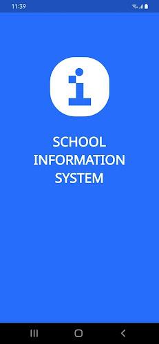 School Information System Screenshot 1 