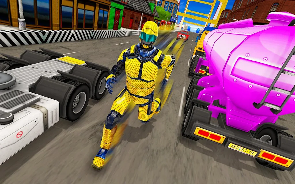 Speed Robot Highway Racing Screenshot 2