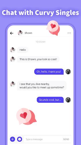 Curvy - Dating app for Singles Screenshot 4 