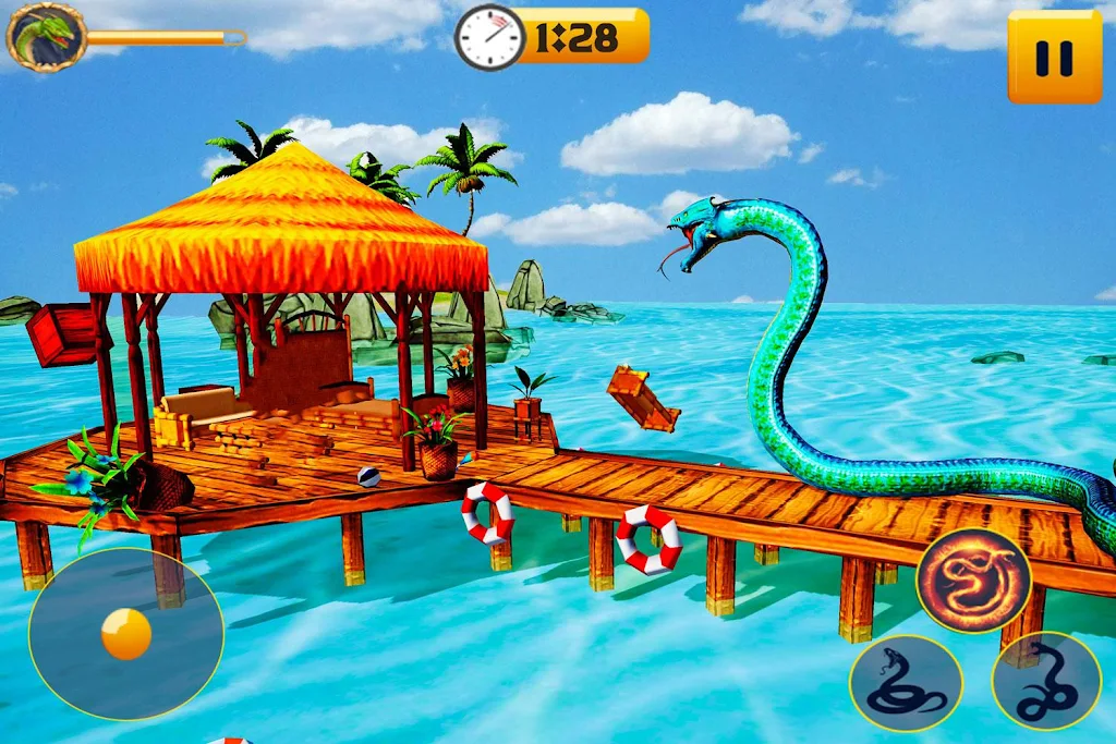 Fantasy Anaconda Snake Attack Screenshot 3 