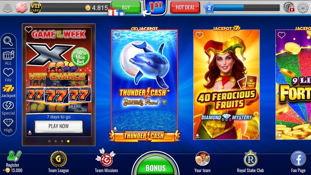 Gaminator Casino Slots Screenshot 1 