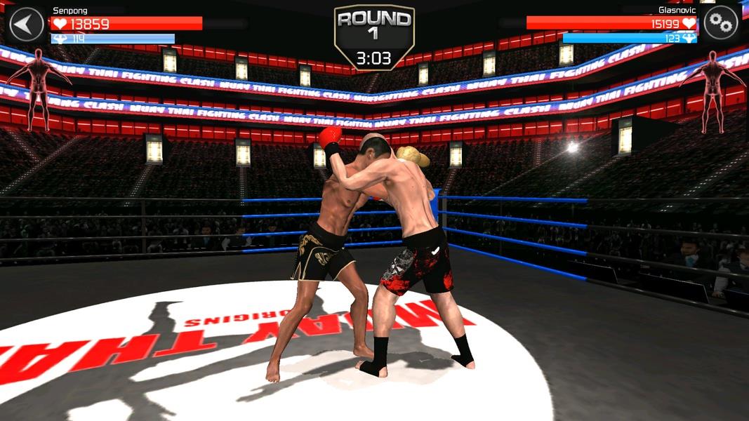 Muay Thai - Fighting Clash Screenshot 11