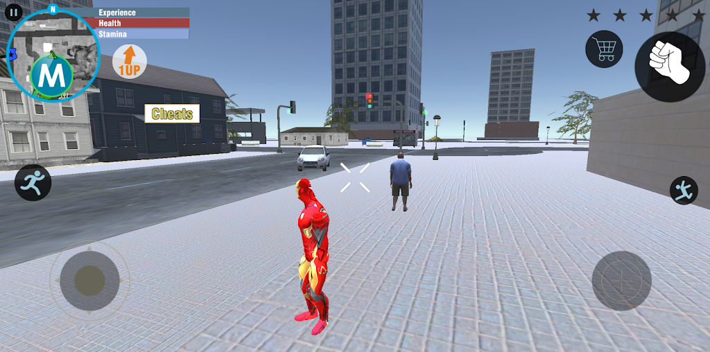 Iron Rope Hero Man Gangstar City Vice Screenshot 1 