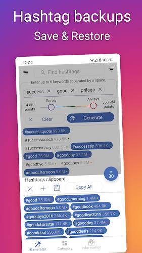in Tags - AI Hashtag generator Screenshot 12 
