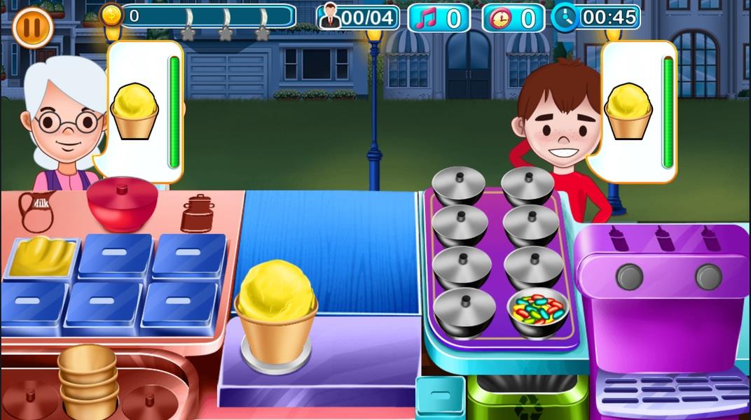 My IceCream Shop - Frozen Desserts Cupcakes Screenshot 1