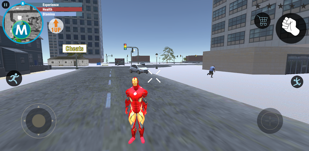 Iron Rope Hero Man Gangstar City Vice Screenshot 3 