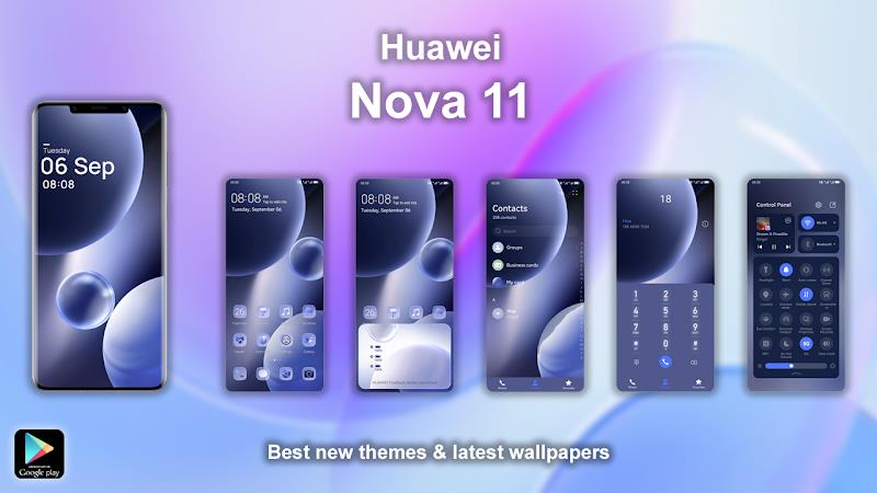 Huawei Nova 11 Wallpaper Theme Screenshot 1 