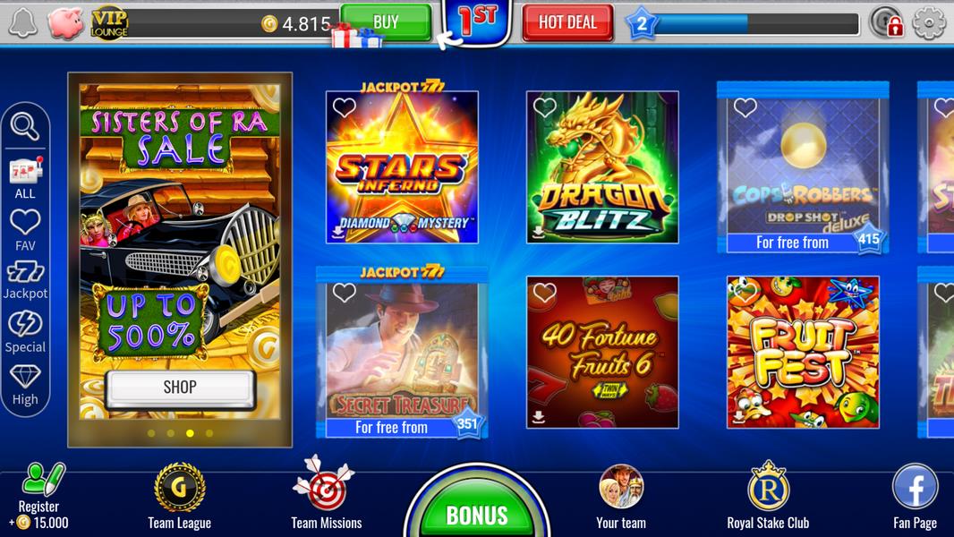 Gaminator Casino Slots Screenshot 2 