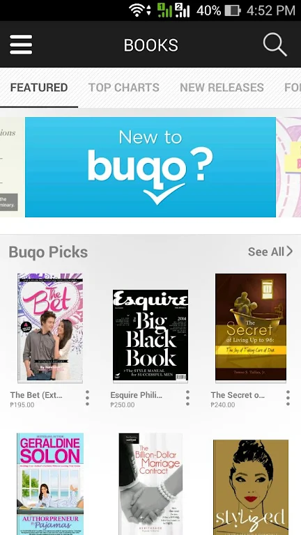 buqo - Pinoy Digital Bookstore Screenshot 2