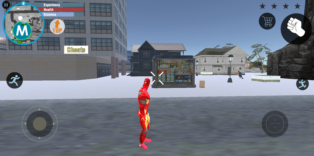 Iron Rope Hero Man Gangstar City Vice Screenshot 2