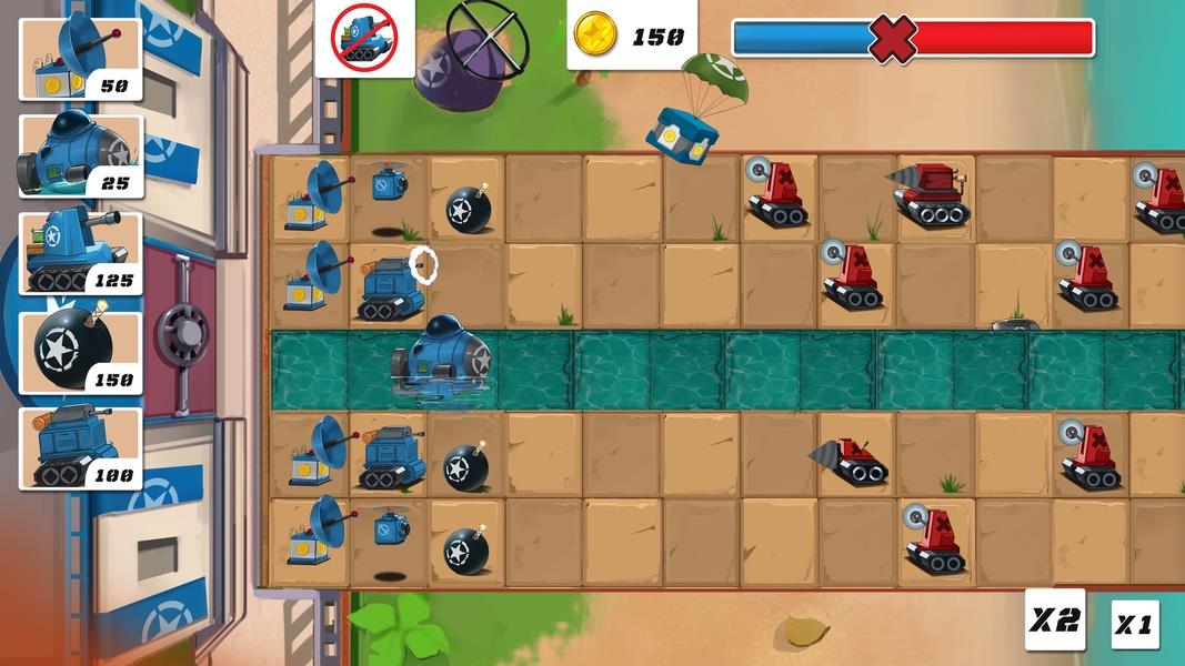 Tiny Blues Vs Mini Reds Screenshot 2 