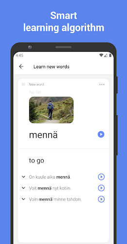 Learn Finnish with flashcards! Screenshot 1