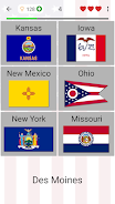 50 US States - American Quiz Screenshot 3