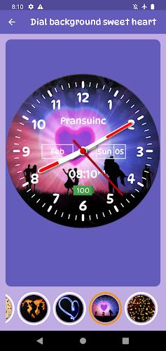 Heart Clock Live Wallpaper Screenshot 7 