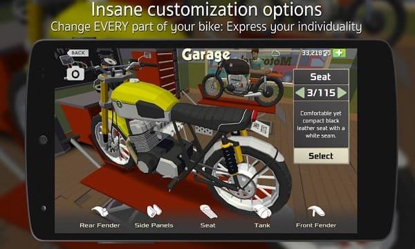 Cafe Racer Mod Screenshot 2