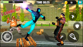 Power Hero Spider - Free fight Screenshot 2 