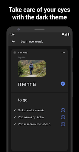 Learn Finnish with flashcards! Screenshot 6 