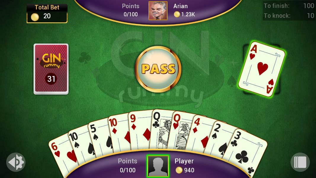 Gin Rummy Offline Screenshot 2 