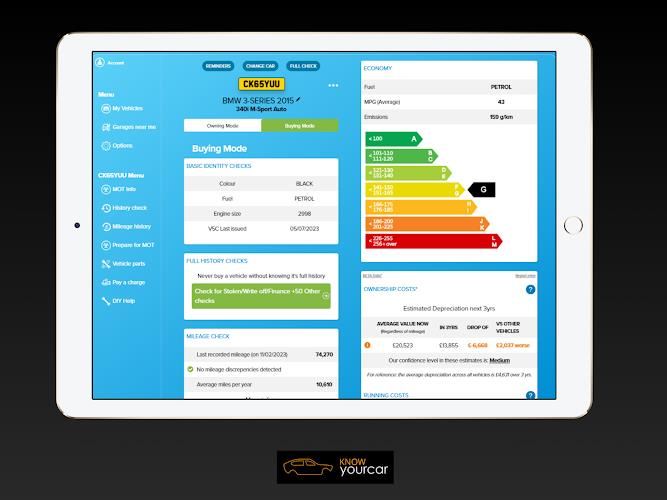 KnowYourCar: Full Car check Screenshot 10