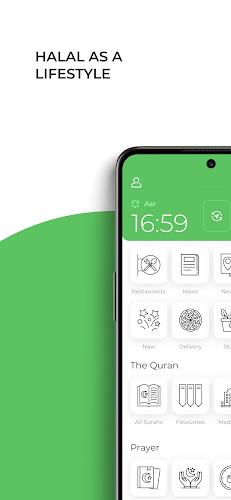 HalalGuide: Map, Food & Salah Screenshot 1
