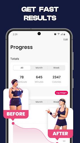 Workout for Women -Fitness App Screenshot 8 