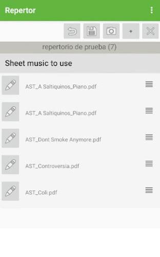 Repertor. Organize sheet music Screenshot 7 