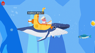 Dinosaur Submarine - for kids Screenshot 5 