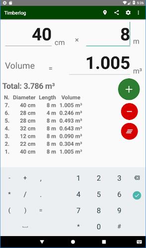 Timberlog - Timber calculator Screenshot 9