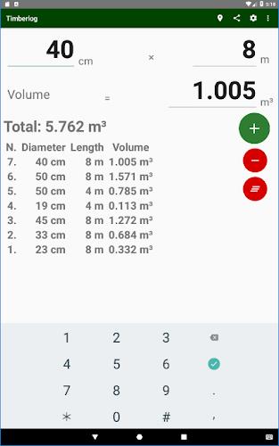 Timberlog - Timber calculator Screenshot 11