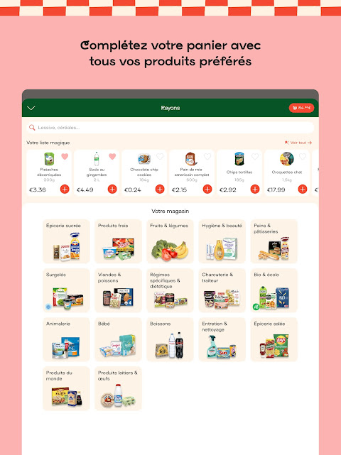 Jow - Recettes et courses Screenshot 2