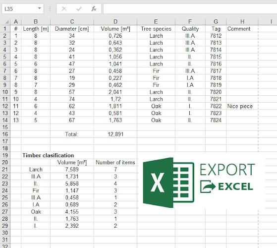 Timberlog - Timber calculator Screenshot 15 