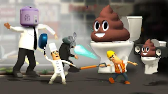 War Job: Toilet Battle Screenshot 1