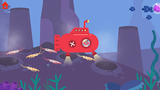 Dinosaur Submarine - for kids Screenshot 2 