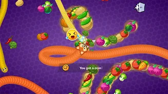 Worms Merge: idle&io zone game Screenshot 7 