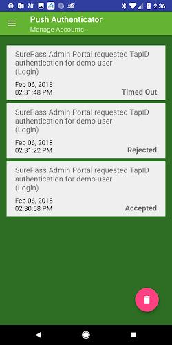 SurePassID Authenticator Screenshot 3 