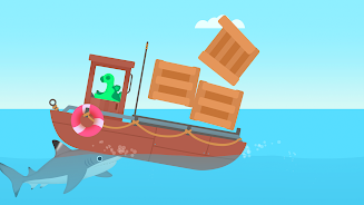 Dinosaur Submarine - for kids Screenshot 1