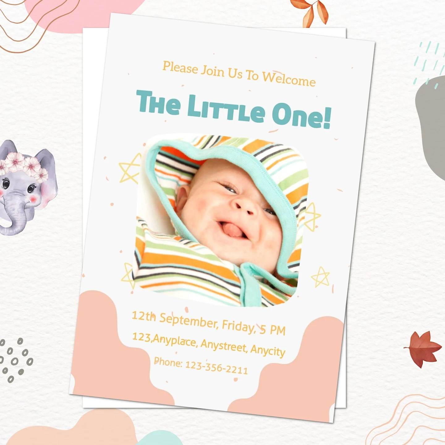 Baby Shower Invitation Card Maker Screenshot 3